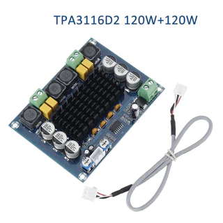 COD DUAL-CHANNEL STEREO HIGH POWER DIGITAL AUDIO POWER AMPLIFIER BOARD 2*120W XH-M543 DIY AMPLIFICADOR