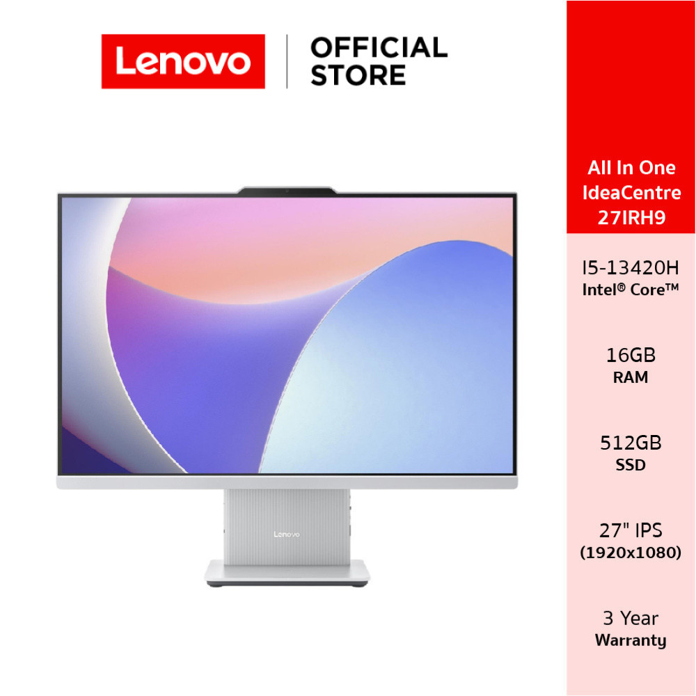 Lenovo Ideacentre AIO 27IRH9(F0HM00Q2TA) Intel I5-13420H 16GB SSD 512GB 27" IPS