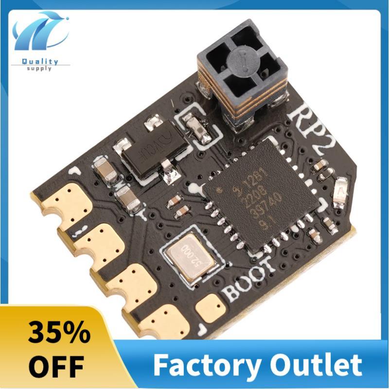 RP2 ตัวรับสัญญาณนาโน 2.4 Ghz ELRS ตัวรับสัญญาณ PCB สีดํา Delay สําหรับ TX16S TX12 ELRS รุ่น