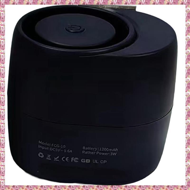 [VCR] พัดลมคลิปหนีบเอวแบบพกพาแบบชาร์จไฟได้ลมแรง 360° การออกแบบคออากาศเทอร์โบแบบปรับได้3ความเร็วสําหร