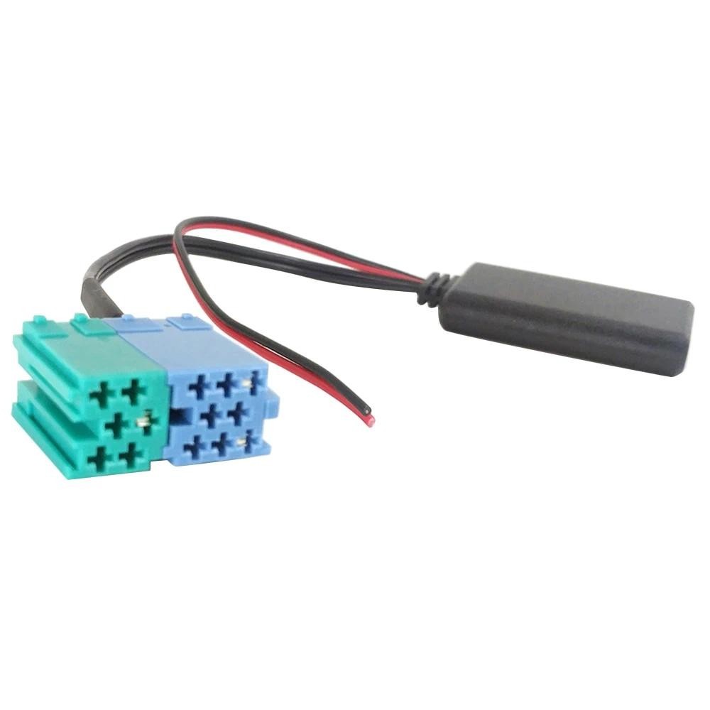 รถ 6 + 8Pin Audio CD Changer Bluetooth 5.0 ตัวรับสัญญาณ Aux อะแดปเตอร์สําหรับ Fiat Bravo 2007 + Vist