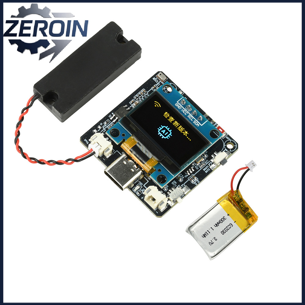 ESP32-C3 0.96 นิ้วบอร์ดพัฒนาหน้าจอ Ai โมดูลเสียงบทสนทนารองรับบูรณาการด้วย Xiaozhi/Deepsek/Doubao/Qwe