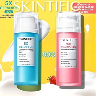 BigSizeSKINTIFIC5X Ceramide Barrier Repair Moisturizer Gel 80g / BigSizeSkintificMSH Niacinamide Brightening Moisture Gel Moisturizer 80g 100ori