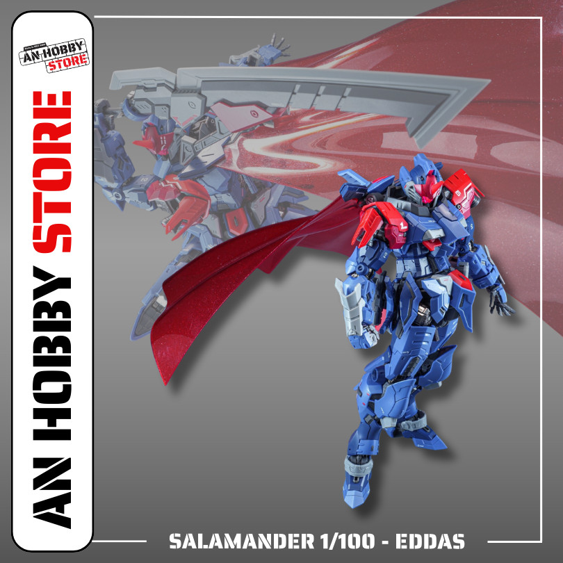 Eddas Technologies 1/100 SALAMANDER Assembly Model (ฟรี BASE, DECAL น้ํา)