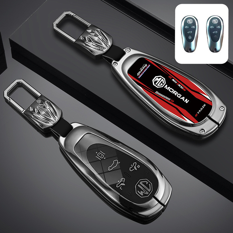 เคสกุญแจรถสําหรับ TPU Alloy For MG Cyberster MG S5 EV พวงกุญแจ MG Cyberster 2023-2024 ฝาครอบกุญแจ แบ
