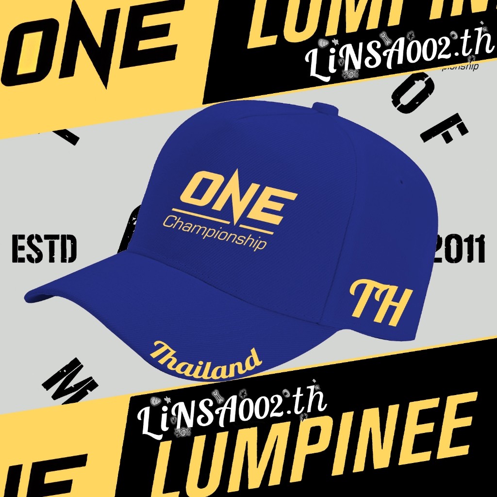 หมวกเบสบอล ONE Fighting Championship หมวกเบสบอล หมวกผู้ชายผู้หญิงกีฬาหมวกลําลอง ผ้าหนา กันแดด กันลม หมวก Outdoor hat 07