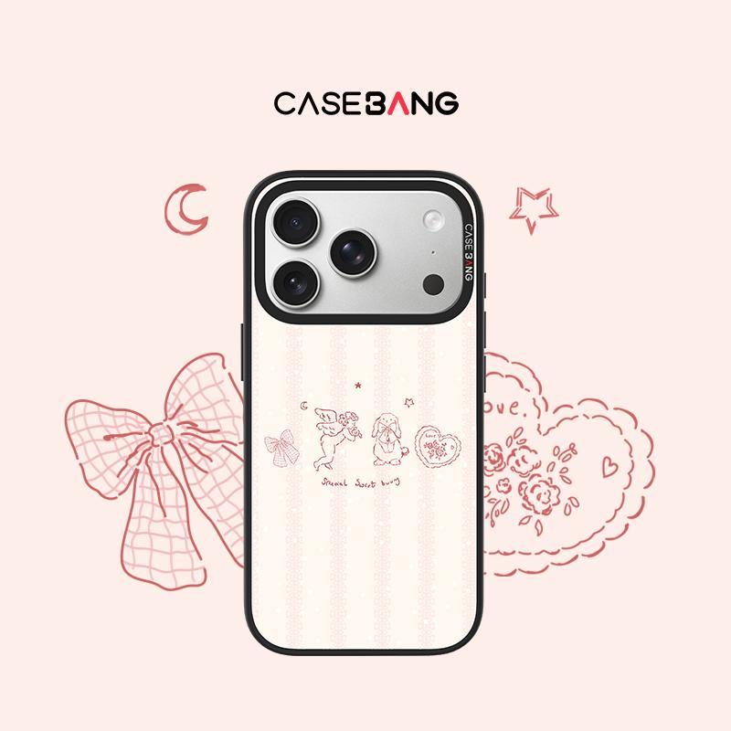 CASEBANG Sweet Crush Series เคสแม่เหล็ก ImagiSnap พร้อมแบบถอดเปลี่ยนได้, การป้องกันการตกสไตล์ทหาร, เข้ากันได้กับ iPhone 13-17 - รูปที่ 3