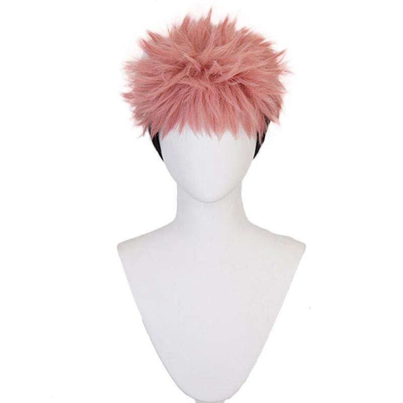 【พร้อมส่ง】jujutsu Kaisen Cosplay Wig Anime Gojo Satoru Sukuna Itadori Yuji Figure มังงะ วิกผมคอสเพลย