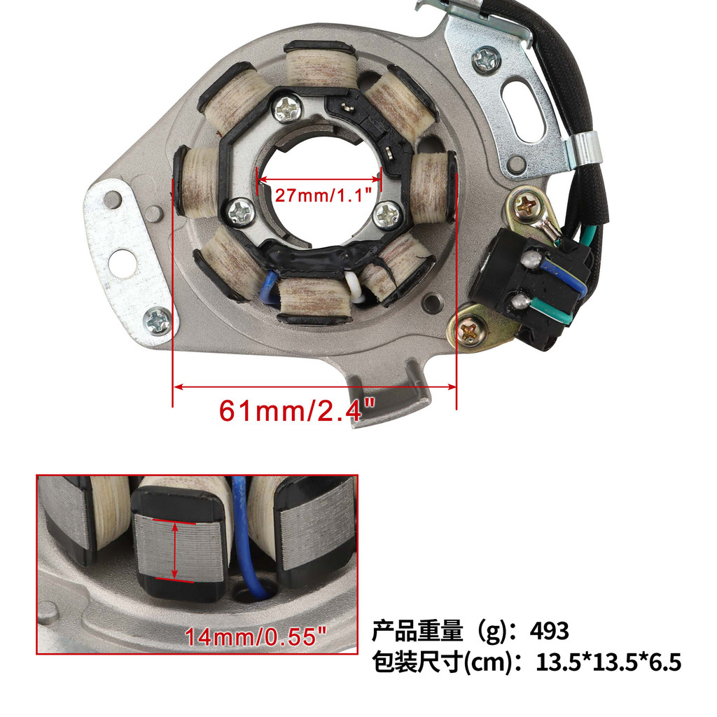 Motorcycle Stator Coil for Honda CR250 CR250R 1999 31100-KZ3-J11 Generator Magneto Coil CR 250 R CR 
