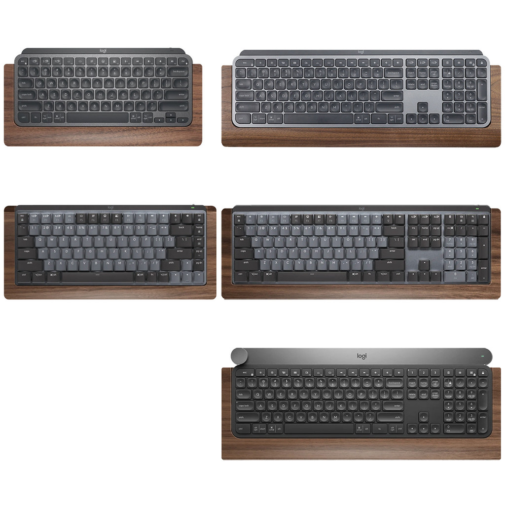 สําหรับ Mx Keys mini / S/Mx Mechanical / mini / Craft คีย์บอร์ดฐานวอลนัทขาตั้งยามข้อมือ pad palm sup