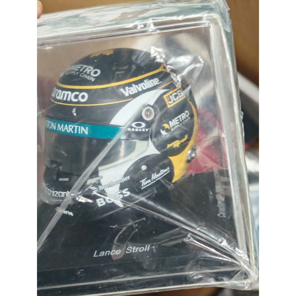 Spark 2024 หมวกกันน็อค Canada Station Aston Martin Fleet Stall F1 รุ่น 1: 5 คอลเลกชัน