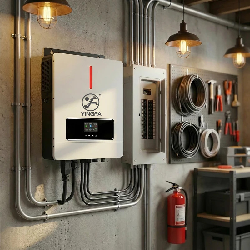 สินค้าโกดังในพื้นที่ MPPT อินเวอร์เตอร์พลังงานแสงอาทิตย์ Hybrid Pure Sine Wave อินเวอร์เตอร์ 3.6kW 2