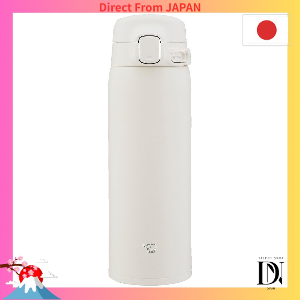 Zojirushi Water Bottle 480ml Easily Washed, Dishwasher Safe, Seamless, Only 2 Items to Wash, Lightwe