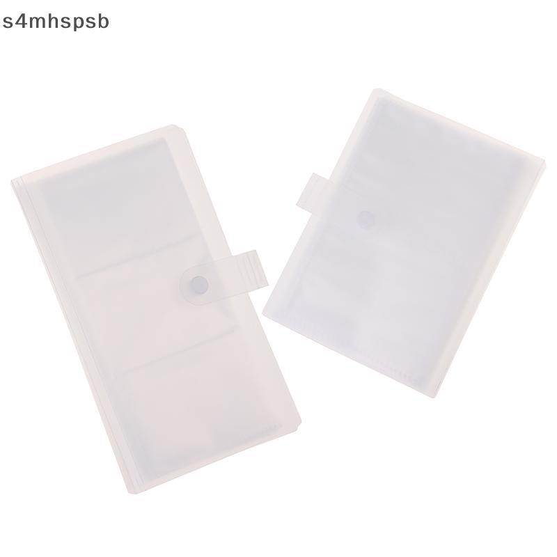 เคสอัลบั้มรูปพร้อมปุ่ม N สำหรับจัดเก็บหนังสือแบบว่างสติกเกอร์ติดเล็บ80/168 SD