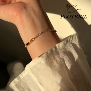 PLOYBRIL จากไทย 1วันถึง💕  สร้อยข้อมือซิร์คอน | ดีไซน์เรียบง่…