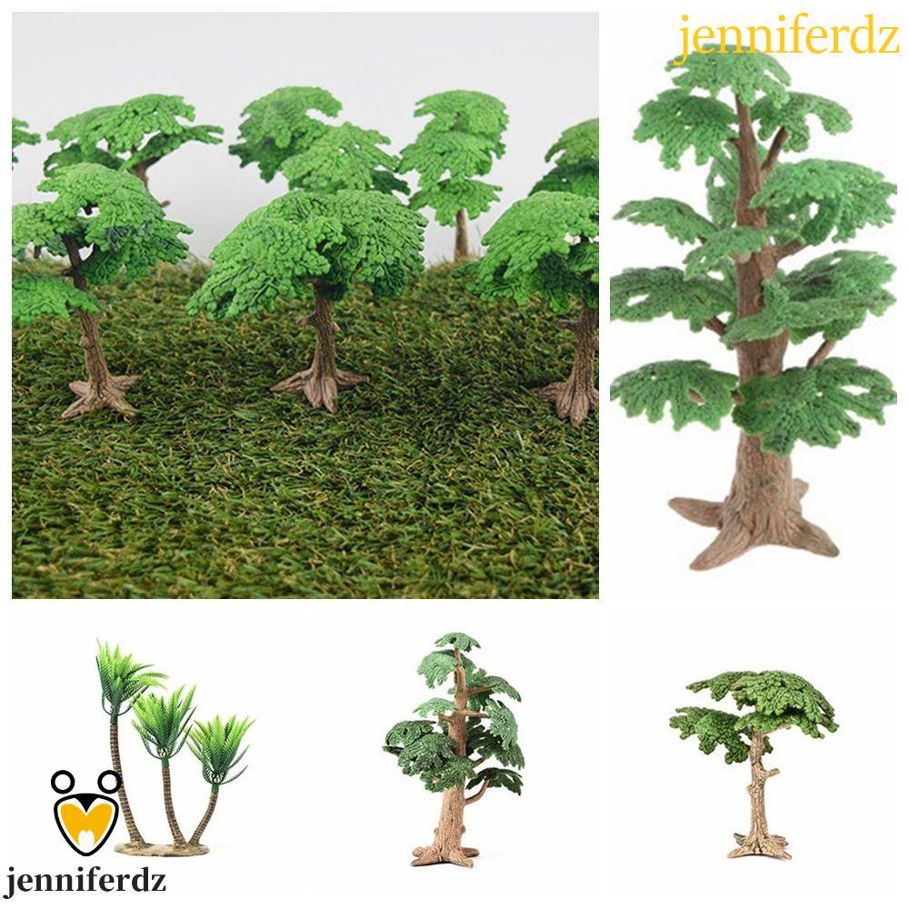 JENNIFERDZ จําลอง Cypress, Cypress Pine Trees มะพร้าวต้นไม้,สวนเครื่องประดับ Mini Vivid พลาสติก Land