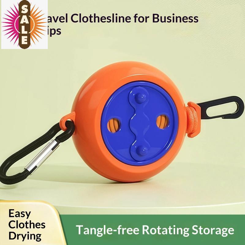 Ap กลางแจ้ง Clothesline ซักรีดเชือกอบแห้ง Windproof Anti-slip Retractable สายไฟสําหรับโรงแรม Camping