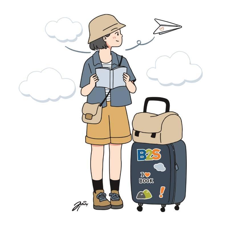 B2S [FREE] B2S SHOPPING BAG TRAVEL ของแถม (งดจำหน่าย)