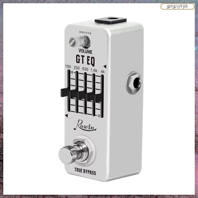 [LR] Guitar Equalizer Pedal Guitar Effect Pedal 5-Band Parametric EQ