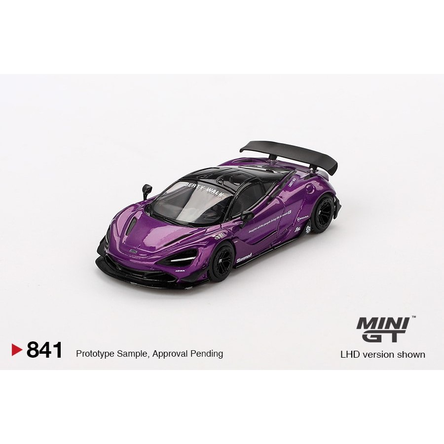 MINI GT No.841 McLaren 720S LB★Works Purple MGT00841