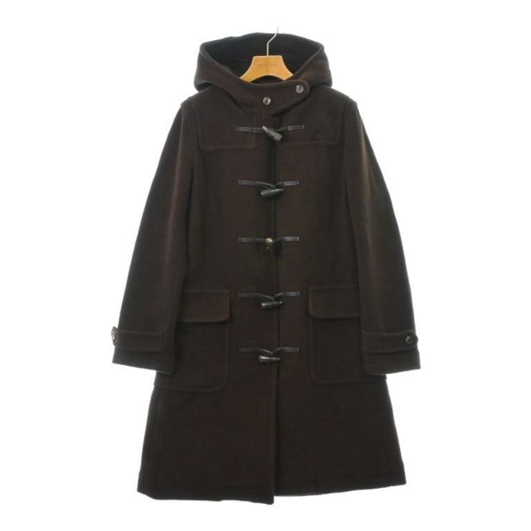 GRENFELL Duffle Coat Women brown Direct from Japan Secondhand