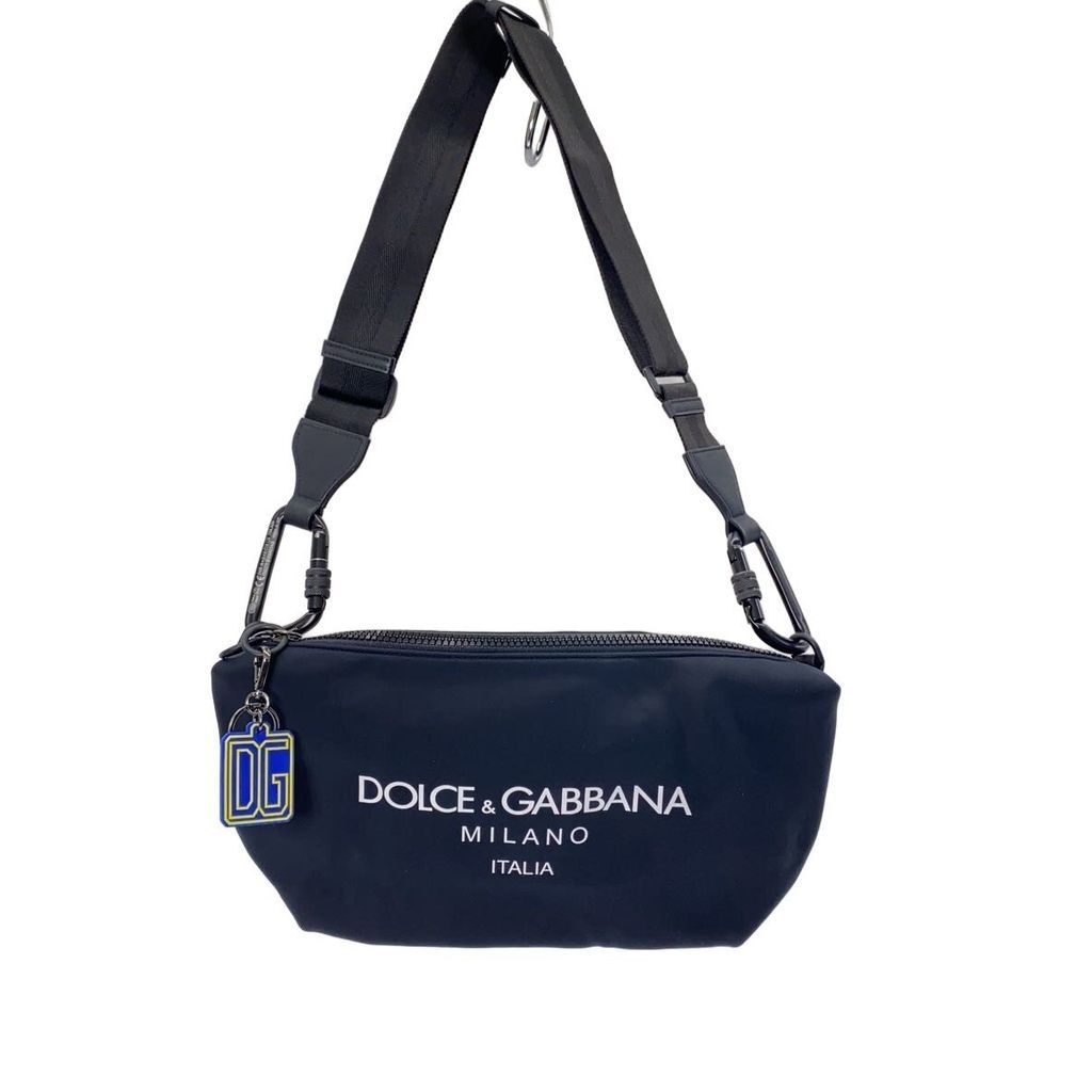 Dolce & Gabbana shoulder bag polyester BLK Direct from Japan Secondhand