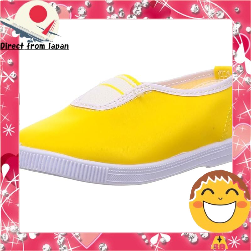 Moonstar ผลิตในญี่ปุ่น Kids' Indoor Shoes Alpha Jet Run, สีขาว, 2E[ส่งตรงจากญี่ปุ่น]