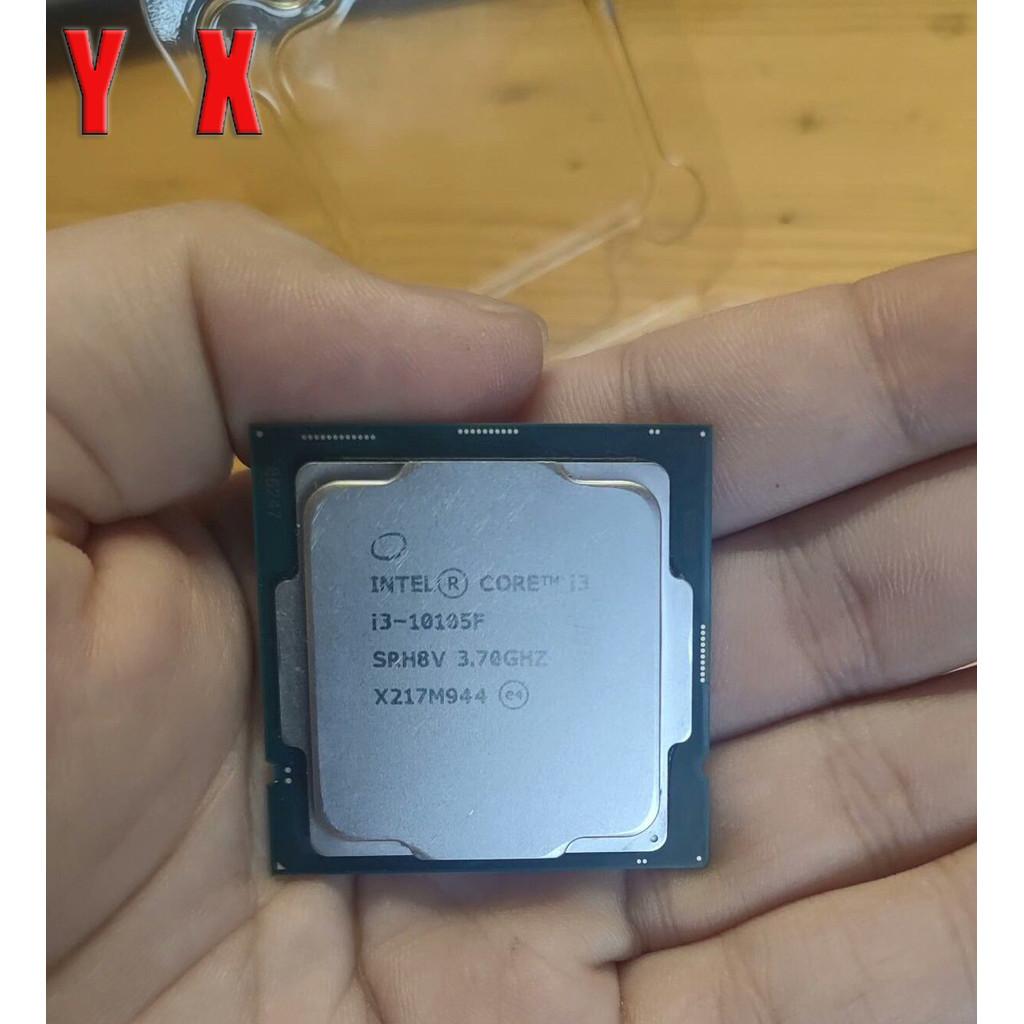 ใช้อัพเกรดเกม CPU คอมพิวเตอร์เดสก์ท็อป 10Th Gen Core i3-10105F LGA 1200 CPU โปรเซสเซอร์ Comet Lake Q