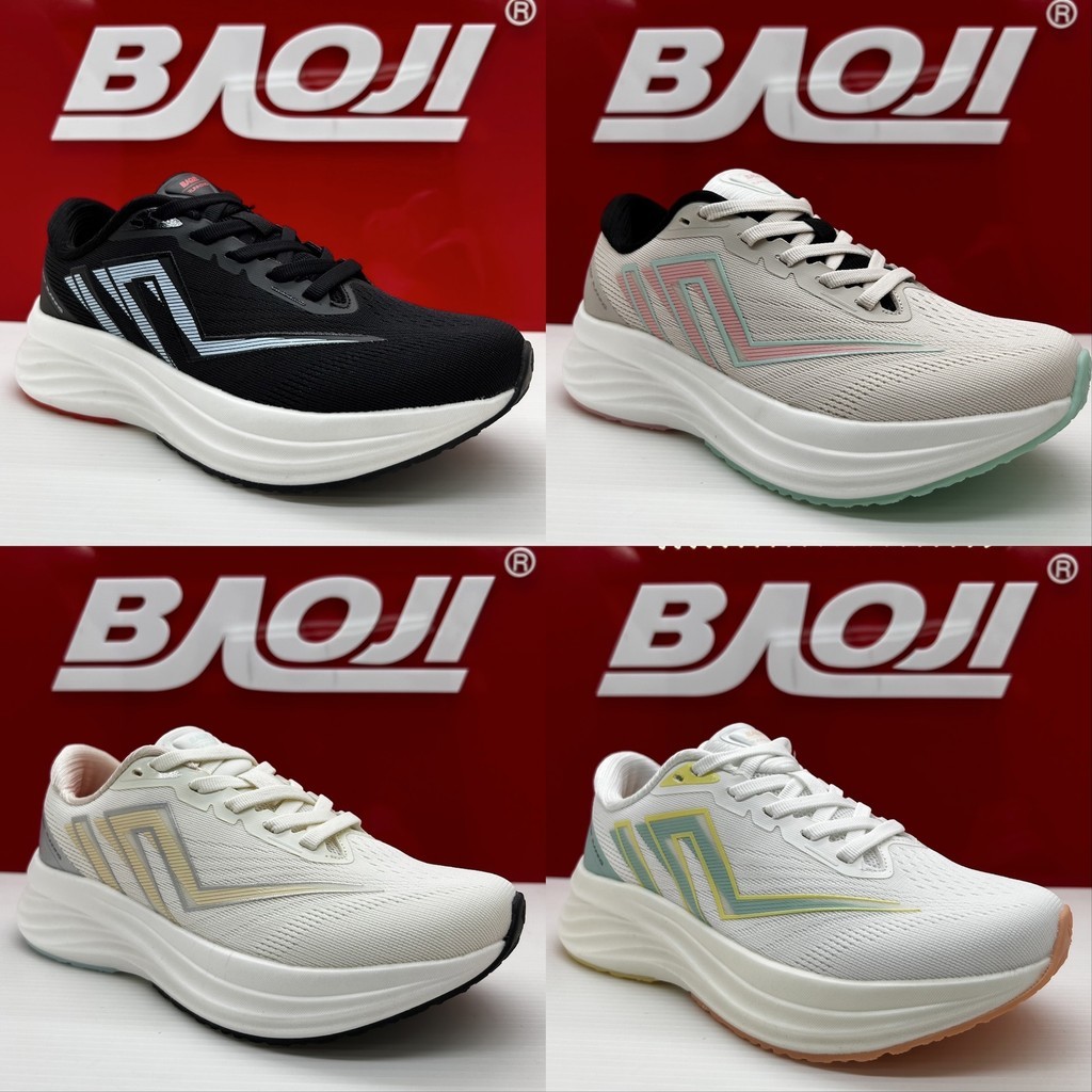 [New 01/2025] [รองเท้าวิ่ง] Baoji บาโอจิ รองเท้าผ้าใบผู้หญิง bjw1105