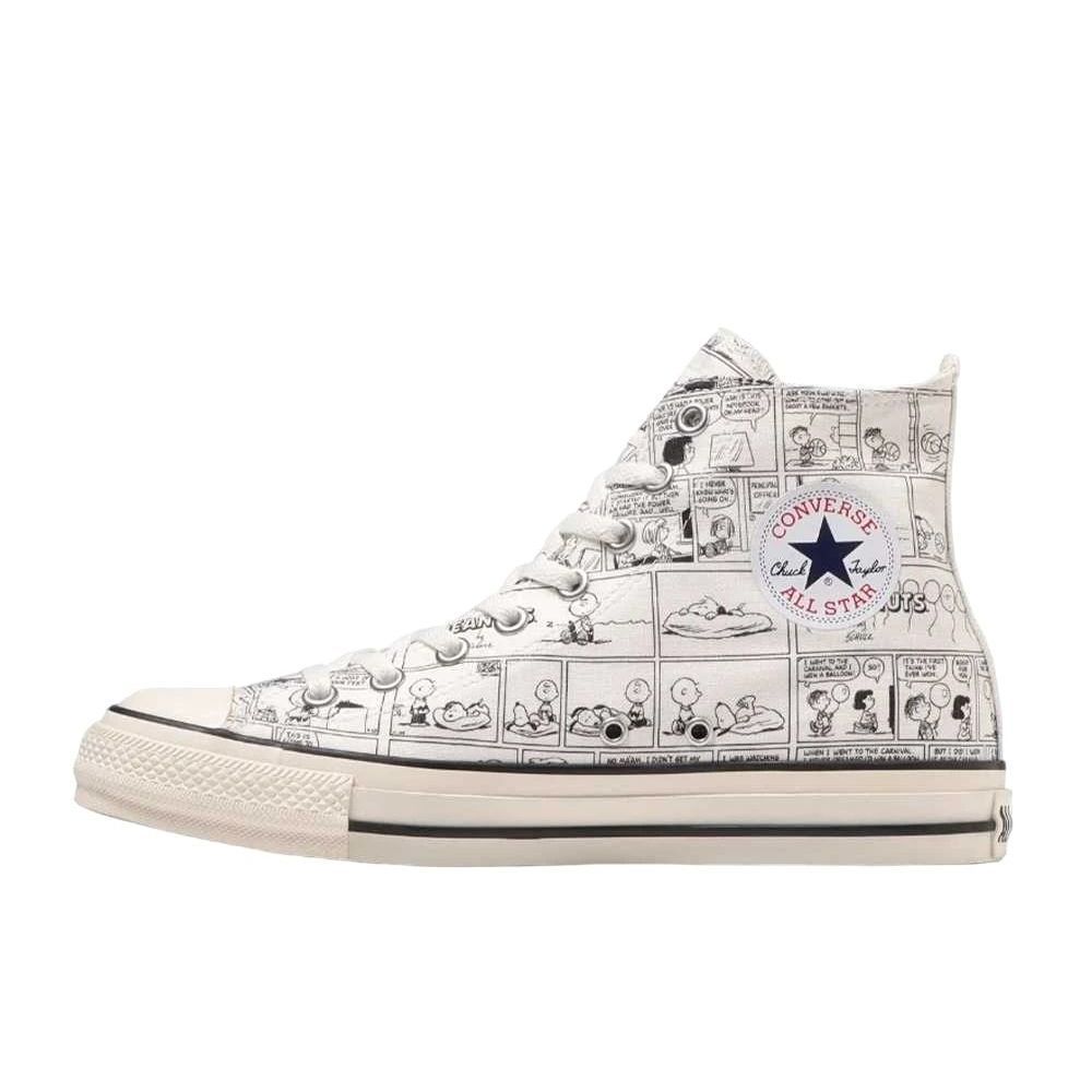 Peanuts × Converse All Star CP Hi Off White Unused