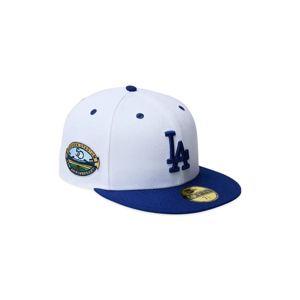 NEW ERA 59Fifty Dodgers Pack Los Angeles WhiteDark Royal Unused