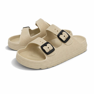 รองเท้าแตะแบบสวม รองเท้าแตะสายคาดคู่ รองเท้าสำหรับผู้ชายและผ…