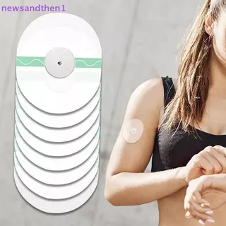 Newsandthen1 10 ชิ้นแพทช์กาวกันน้ําเซ็นเซอร์ครอบคลุมแพทช์ใส CGM Overpatch-Tape Nice