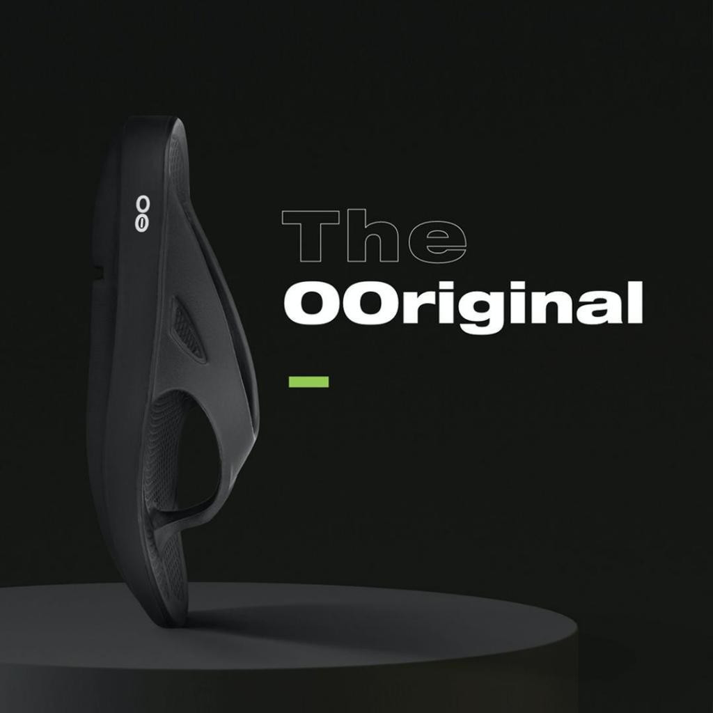 OOFOS-OOlala รองเท้าแตะ-สีดํา-ผู้หญิง Rnkng wao XJR1 LVTR ITBF EZRF