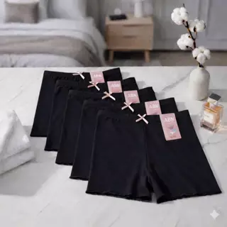 เด็ก 101_กางเกงซับในเด็กมีโบว์แพค 5 ตัว ผ้าคอตตอน อย่างดี ABN Underwear กางเกงใน Clothing Women กางเกง เซฟตี้ ในซาบีน่า