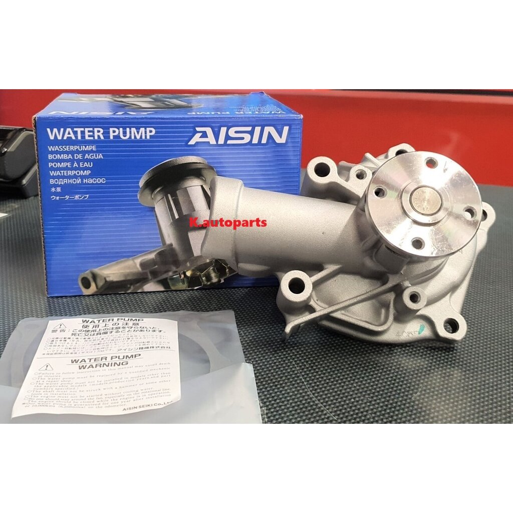 ปั๊มน้ำ MITSUBISHI LANCER EVOLUTION 7 8 9 SPACE WAGON 2.4 MIVEC 4G63 4G63-T 2.0 16V. 4G69 2.4 AISIN