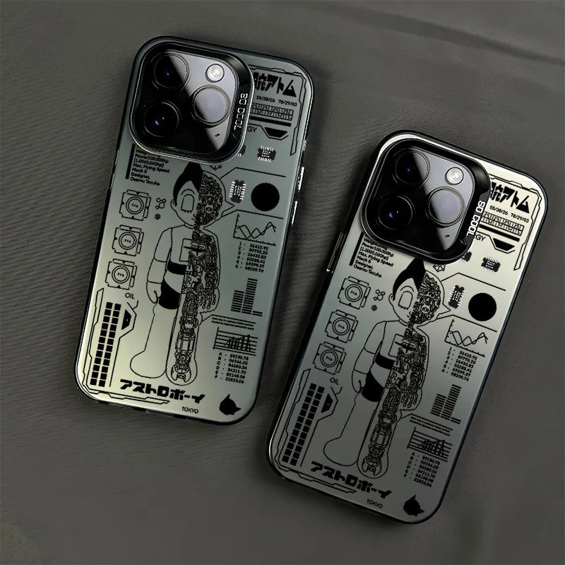 เคส Iphone Maintenance Astro Boy แขนเหล็กสําหรับ Iphone 7 xs xr 14 15 16 11 12 13 Pro Max Plus