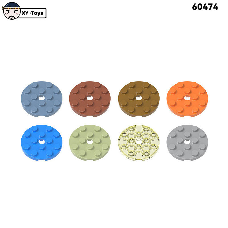 เข้ากันได้กับเลโก้อนุภาคขนาดเล็กหมายเลข 60474 4x4 บล็อกตัวต่อคุณภาพสูงของเล่นเด็กปริศนาประกอบของเล่น