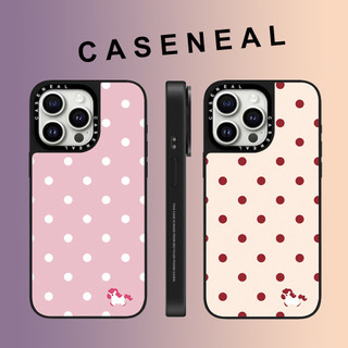 CASENEAL Wave Point Horse Matteเคสโทรศัพท์สําหรับiPhone 17 Pro Max 16 ProMax 15Pro 14 Plus 13 12 11 โทรศัพท์กันกระแทกขอบนุ่มฮาร์ดป้องกันกรณี