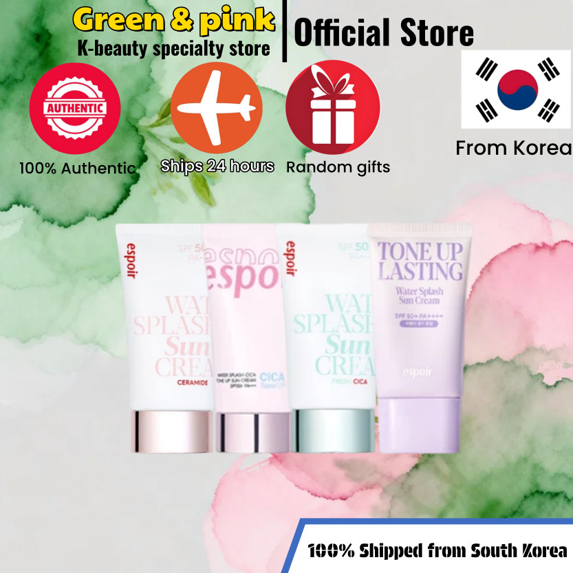 [ESPOIR] Water Splash Sun Cream Tone-Up/Water Splash Cica Tone Up Sun Cream 60ml/Water Splash Sun Cr