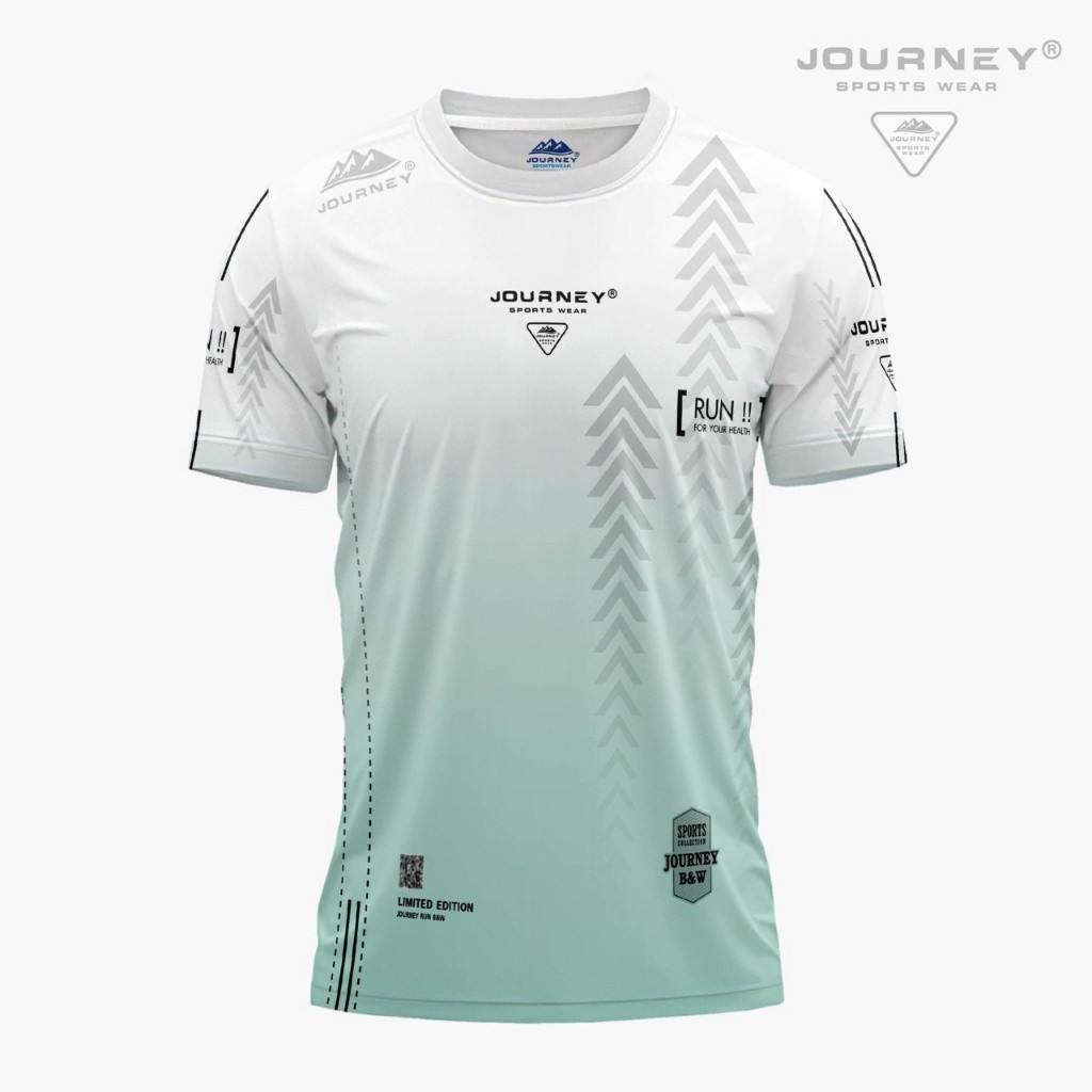 Jersey Journey JBW เสื้อกลวงพิมพ์แฟชั่นกีฬาสำหรับทั้งชายและหญิง