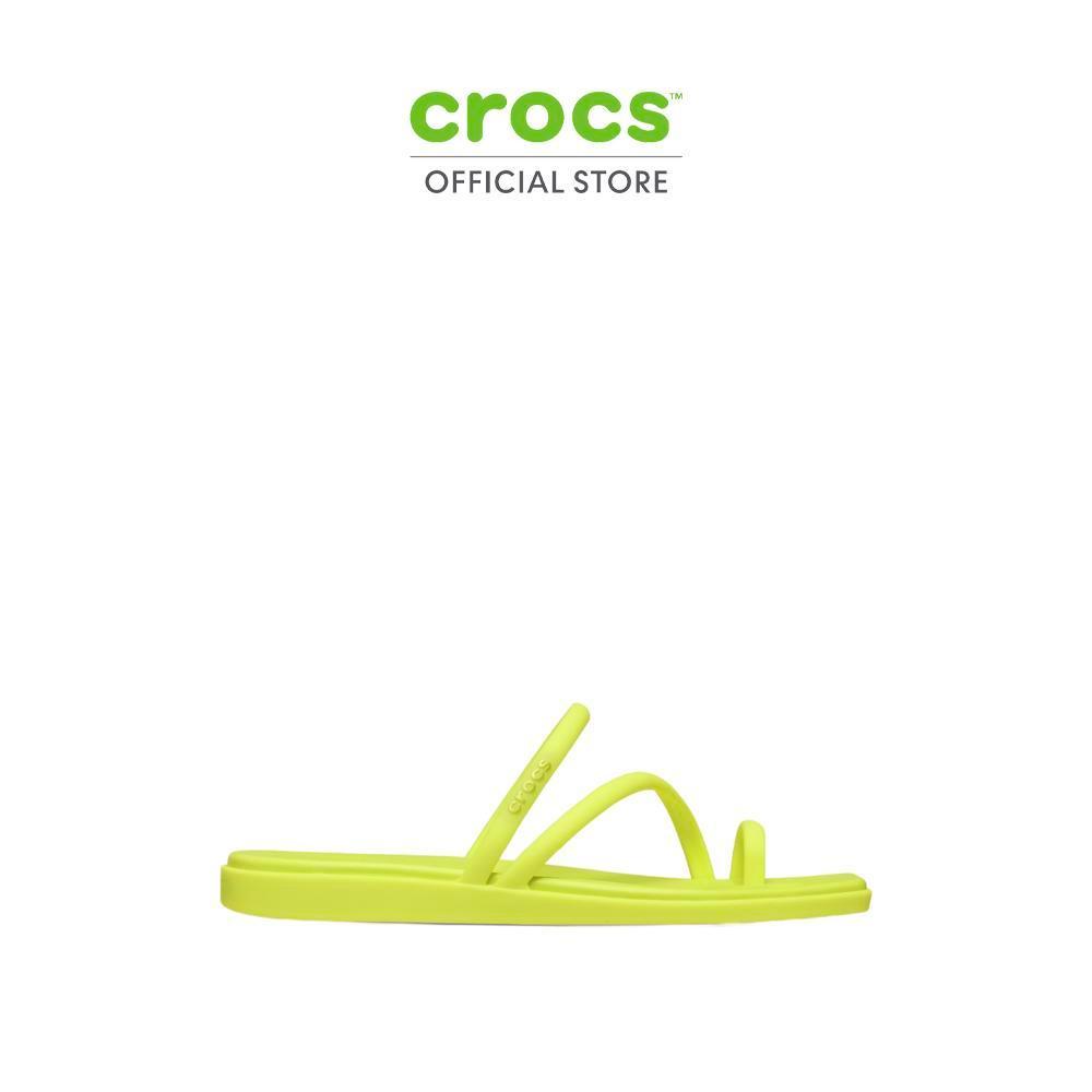 CROCS รองเท้าแตะผู้หญิง MIAMI TOE LOOP SANDAL รุ่น CS 209862-738 - CITRUS