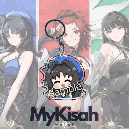 Gantungan Kunci Wuthering Waves Yangyang ทั้งหมด - Wuwa - Ganci อะนิเมะ - พวงกุญแจพวงกุญแจ Akrilk - 