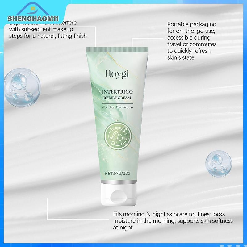 [SH] Intertrigo Cream – Skin Fold Care & Chafing Support Cream With Zinc Oxide & Undecylenic Acid – 