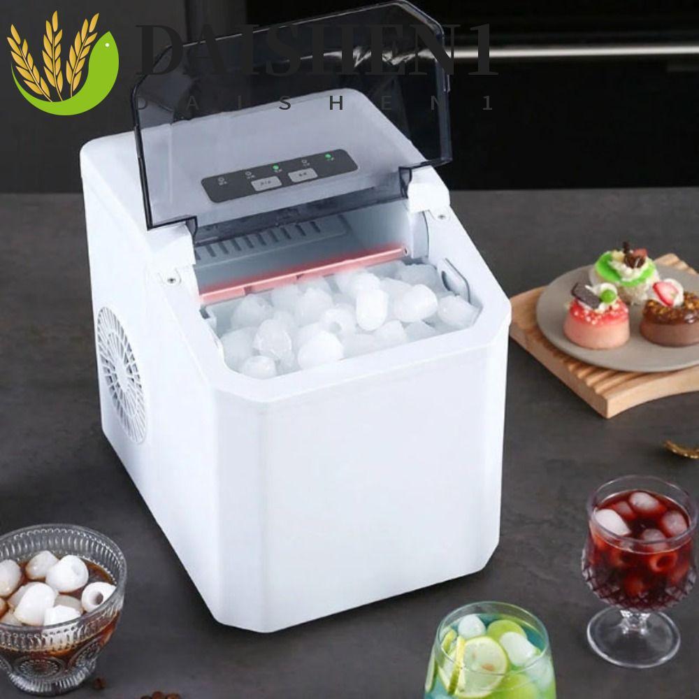 เครื่องทําน้ําแข็งไฟฟ้า DAIHEN1,เครื่องทําน้ําแข็งแบบพกพาทรงกลมความจุ 1.5 ลิตร,สีเครื่องดื่มเย็นมีให
