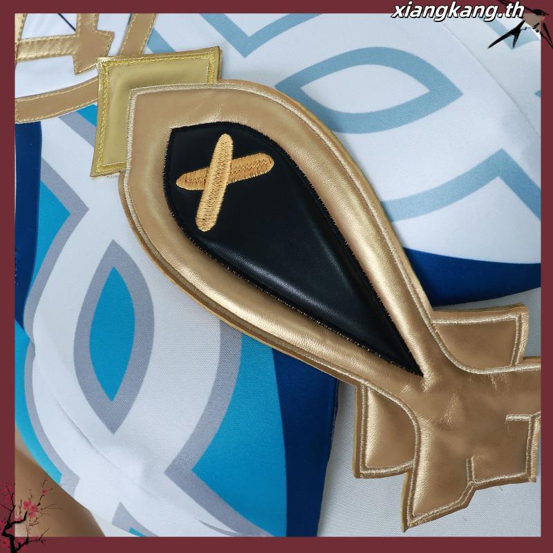ใหม่ GENSHIN Splish-Splash Wavechaser MUALANI คอสเพลย์เครื่องแต่งกาย GENSHIN IMPACT Hydro ตัวอักษร M