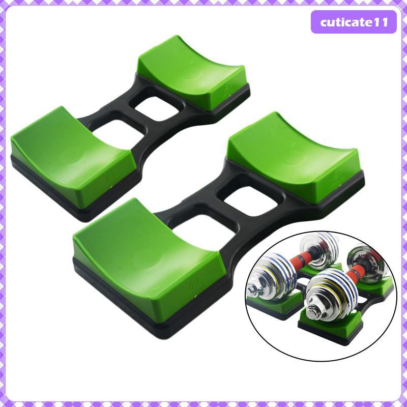 [Cuticate1] Dumbbell Rack Bracket Mat Small Dumbbell Storage Stand for Home Fitness Workout Space Or