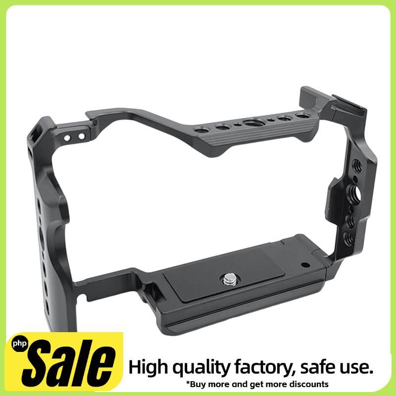 กล้องเต็มรูปแบบ Rig กรอบป้องกัน A7C2 A7CR A7CM2 A7CII DSLR ขาตั้งกล้อง Cold Shoe Mount ติดตั้งง่าย