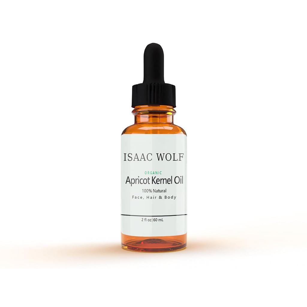 น้ํามันเมล็ดแอปริคอทออร์แกนิกสําหรับผมใบหน้าต่อต้านริ้วรอย 2 FL OZ 60 mL