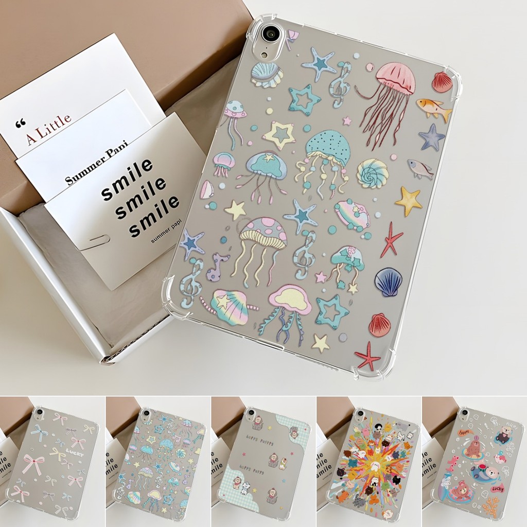 เคสแท็บเล็ต for xiaomi Pad 2 2025 pad 7/7Pro/6/6pro/5/5pro for Redmi pro 12.1 pad SE 8.7 11 TPU อ่อนนุ่ม โปร่งใส เคส